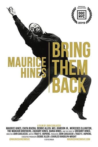 Movie poster for Maurice Hines: Bring Them Back
