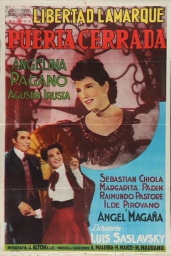 Movie poster for Puerta cerrada