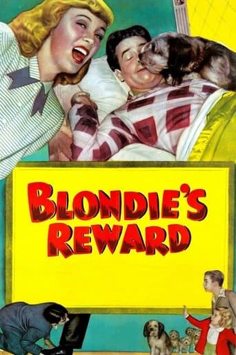 Movie poster for Blondie's Reward