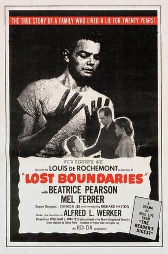Movie poster for Lost Boundaries