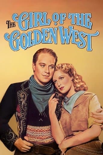 Movie poster for The Girl of the Golden West