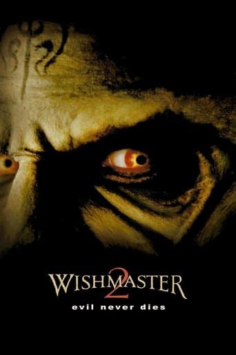 Movie poster for Wishmaster 2: Evil Never Dies