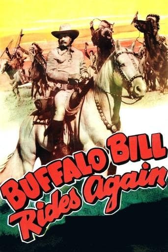 Movie poster for Buffalo Bill Rides Again