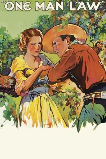 Movie poster for One Man Law
