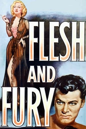 Movie poster for Flesh and Fury