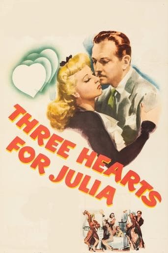 Movie poster for Three Hearts for Julia