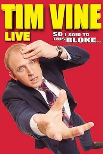 Movie poster for Tim Vine: So I Said to This Bloke...
