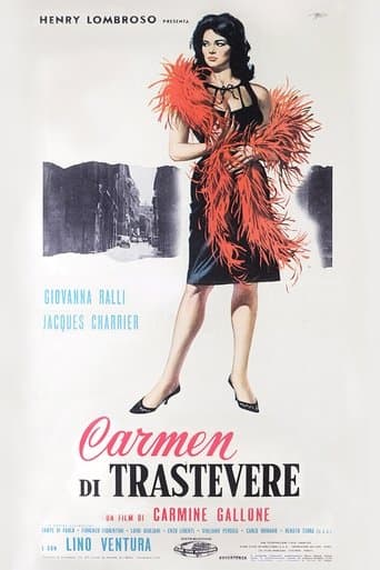 Movie poster for Carmen di Trastevere
