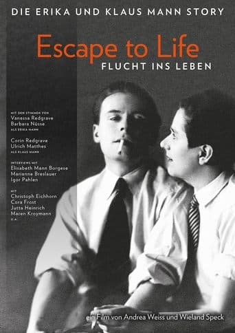 Movie poster for Escape to Life: The Erika and Klaus Mann Story
