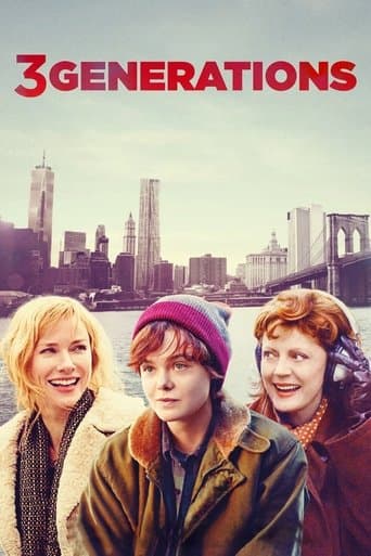 Movie poster for 3 Generations