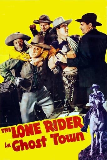 Movie poster for The Lone Rider in Ghost Town