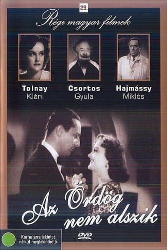 Movie poster for Az ördög nem alszik