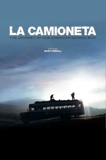Movie poster for La Camioneta: The Journey of One American School Bus