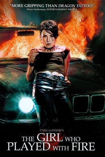 Movie poster for The Girl Who Played with Fire