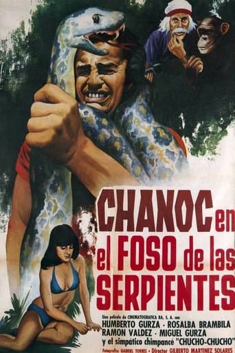 Movie poster for Chanoc en el foso de las serpientes
