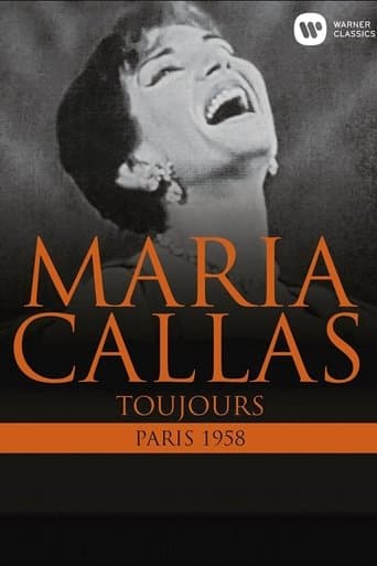 Movie poster for Maria Callas: Toujours (Paris 1958)