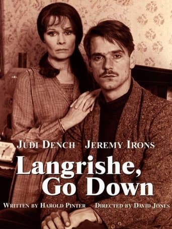 Movie poster for Langrishe, Go Down