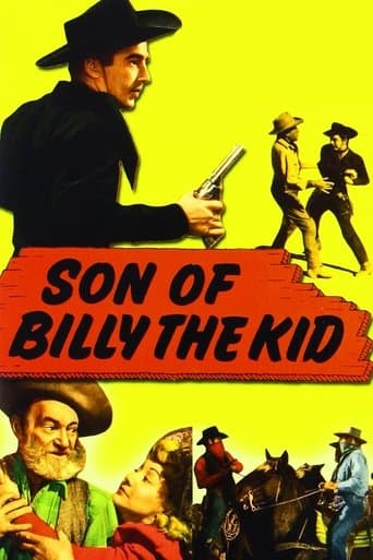 Movie poster for Son of Billy the Kid