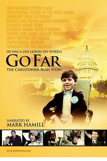 Movie poster for Go Far: The Christopher Rush Story