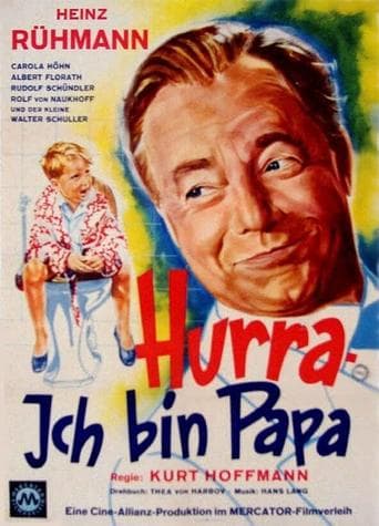 Movie poster for Hurra, ich bin Papa