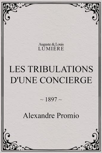 Movie poster for Les tribulations d'une concierge