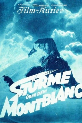 Movie poster for Storm Over Mont Blanc