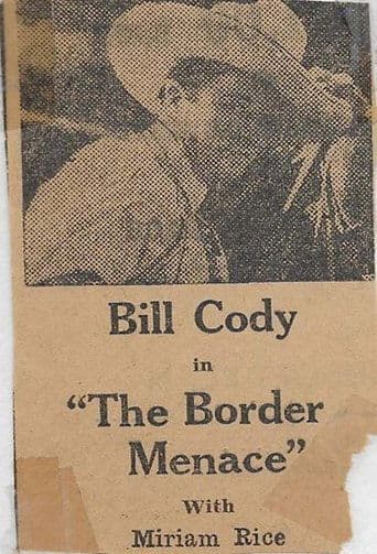 Movie poster for The Border Menace