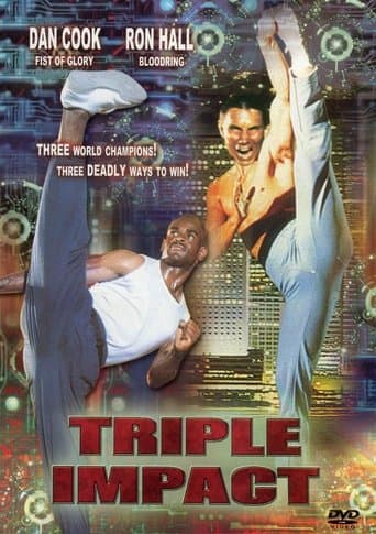 Movie poster for Triple Impact