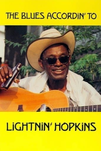 Movie poster for The Blues Accordin' to Lightnin' Hopkins