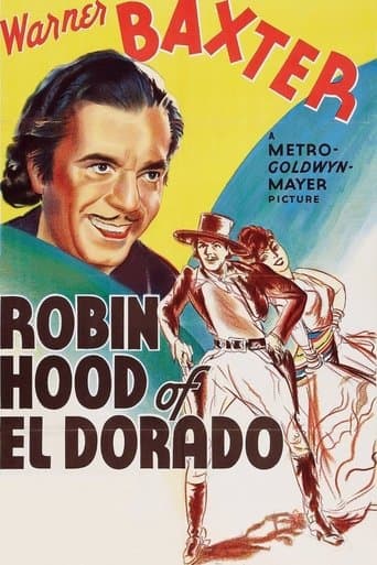 Movie poster for Robin Hood of El Dorado