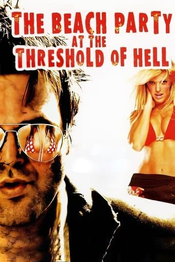 Movie poster for The Beach Party at the Threshold of Hell