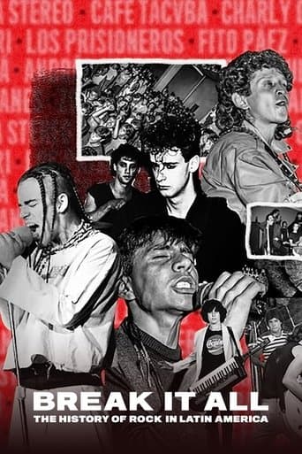Movie poster for BREAK IT ALL: The History of Rock in Latin America