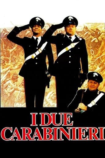 Movie poster for I due carabinieri