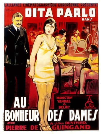 Movie poster for Au Bonheur des Dames