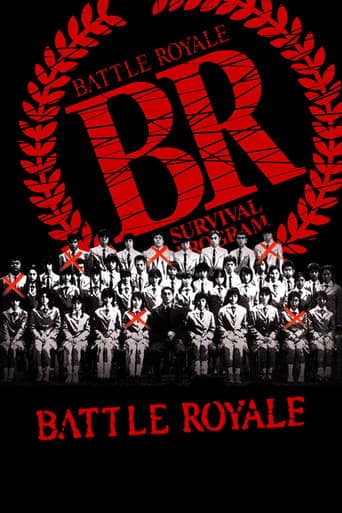 Movie poster for Battle Royale