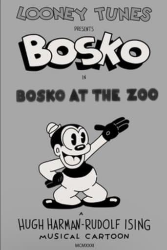 Movie poster for Bosko at the Zoo