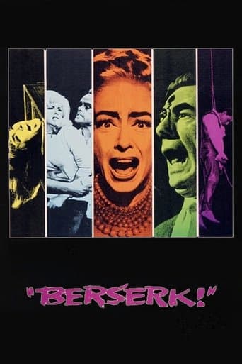 Movie poster for Berserk!