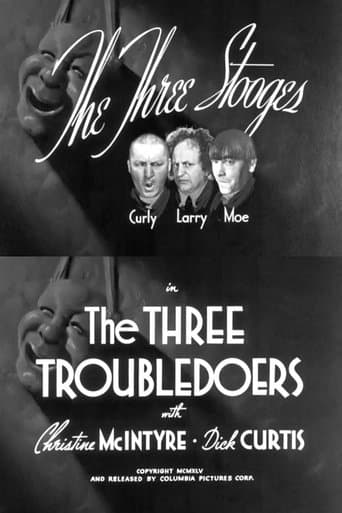 Movie poster for The Three Troubledoers