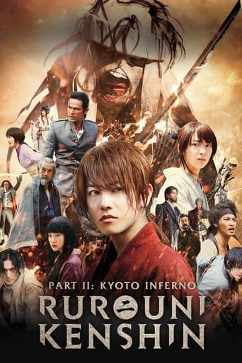 Movie poster for Rurouni Kenshin Part II: Kyoto Inferno