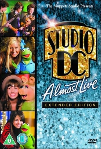 Movie poster for The Muppets - Studio DC - Almost Live