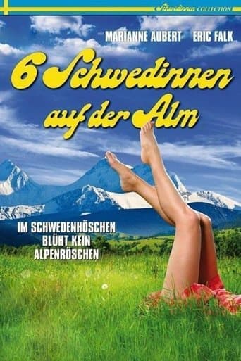 Movie poster for Six Swedish Girls in Alps