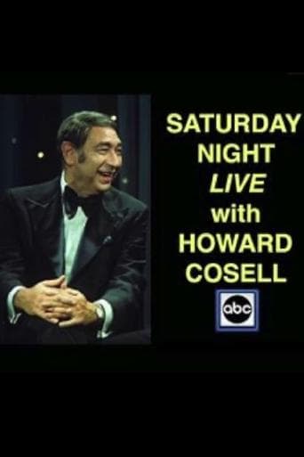 Movie poster for Saturday Night Live with Howard Cosell