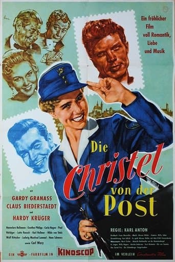 Movie poster for Die Christel von der Post