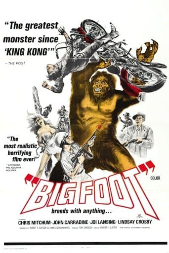 Movie poster for Bigfoot