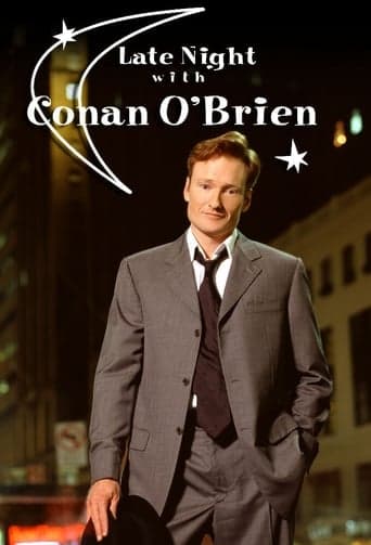 Movie poster for Late Night with Conan O'Brien