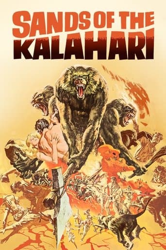 Movie poster for Sands of the Kalahari
