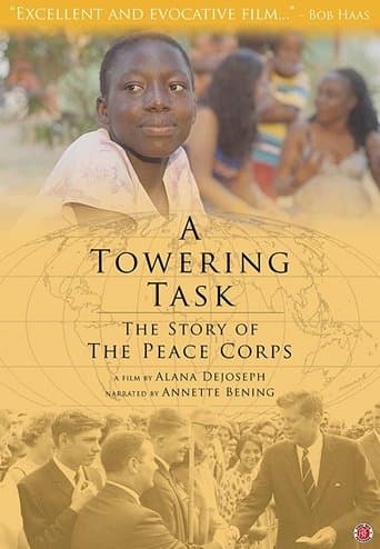 Movie poster for A Towering Task: The Story of the Peace Corps