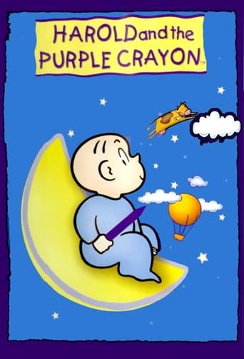 Movie poster for Harold and the Purple Crayon