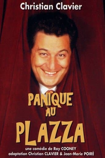 Movie poster for Panique au Plazza