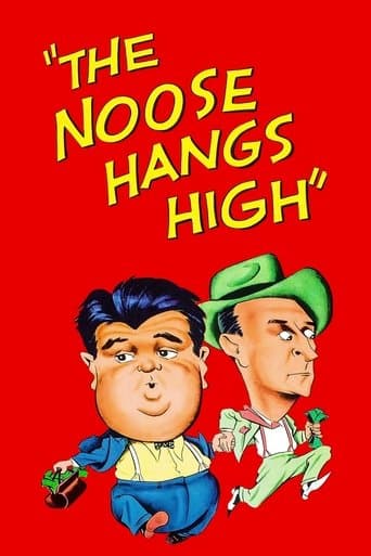 Movie poster for The Noose Hangs High
